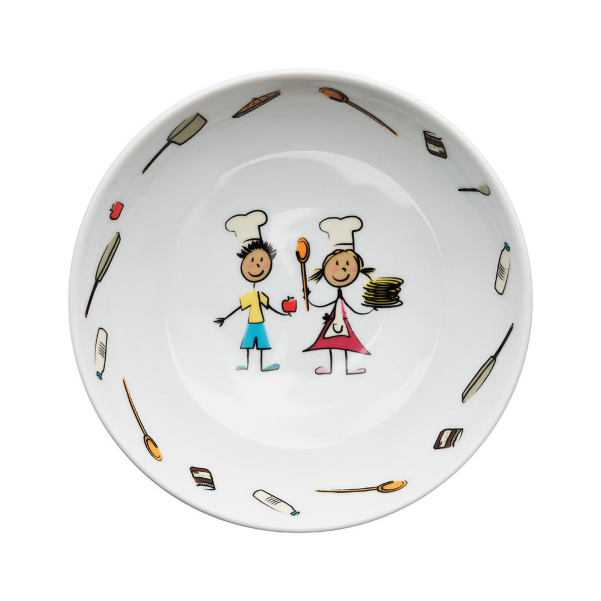 Stalgast Kindergeschirr Teller tief 720 ml, 18 cm (Ø); mehrfarbig; rund; 6 Stück / Pack
