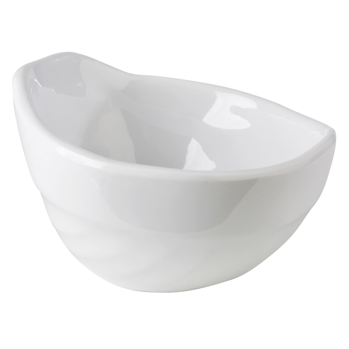 APS Schale FRIENDLY, aus recyceltem Kunststoff (PET), klein 50 ml, 7.5x7x4.5 cm (LxBxH); weiß; 12 Stück / Pack