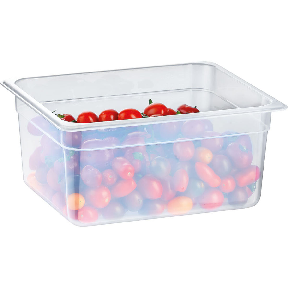 Stalgast Gastronormbehälter Serie Buffet von Stalgast, GN 1/2 GN 1/2, 0.0085 l, 26.5x32.5 cm (BxT); transparent