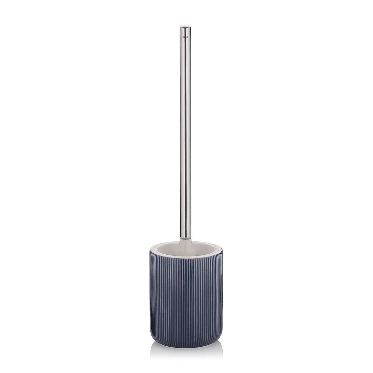 kela Wc-Garnitur Ava Keramik 10x45 cm (ØxH); rauchblau