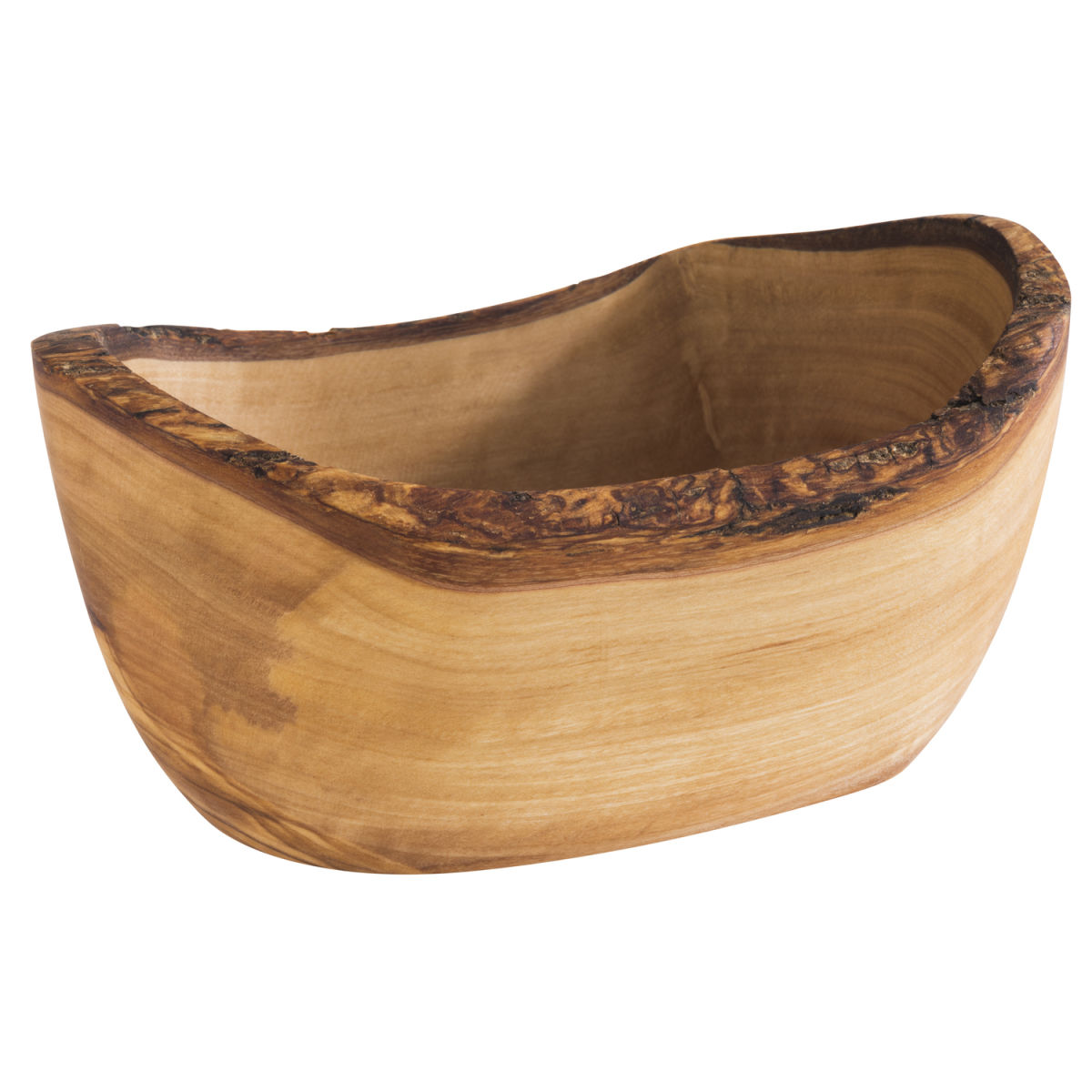 APS Schale OLIVE, Olivenholz, oval, natur 200 ml, 13x8x6.5 cm (LxBxH); braun; oval