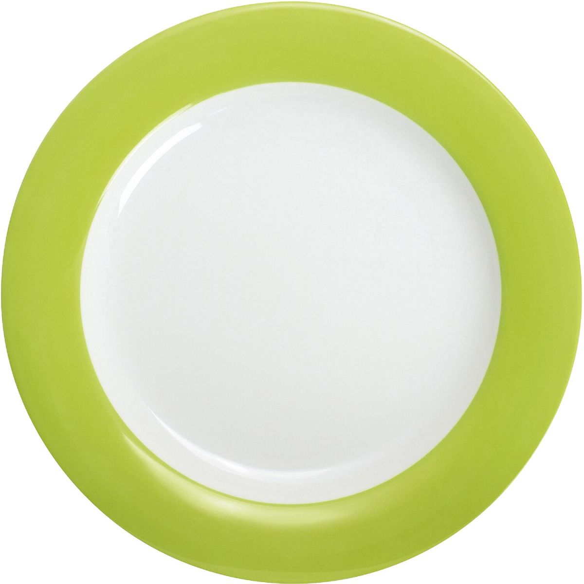Kahla Speiseteller Pronto Colore 26.8x2.5 cm (ØxH); limettengrün; rund; 6 Stück / Pack