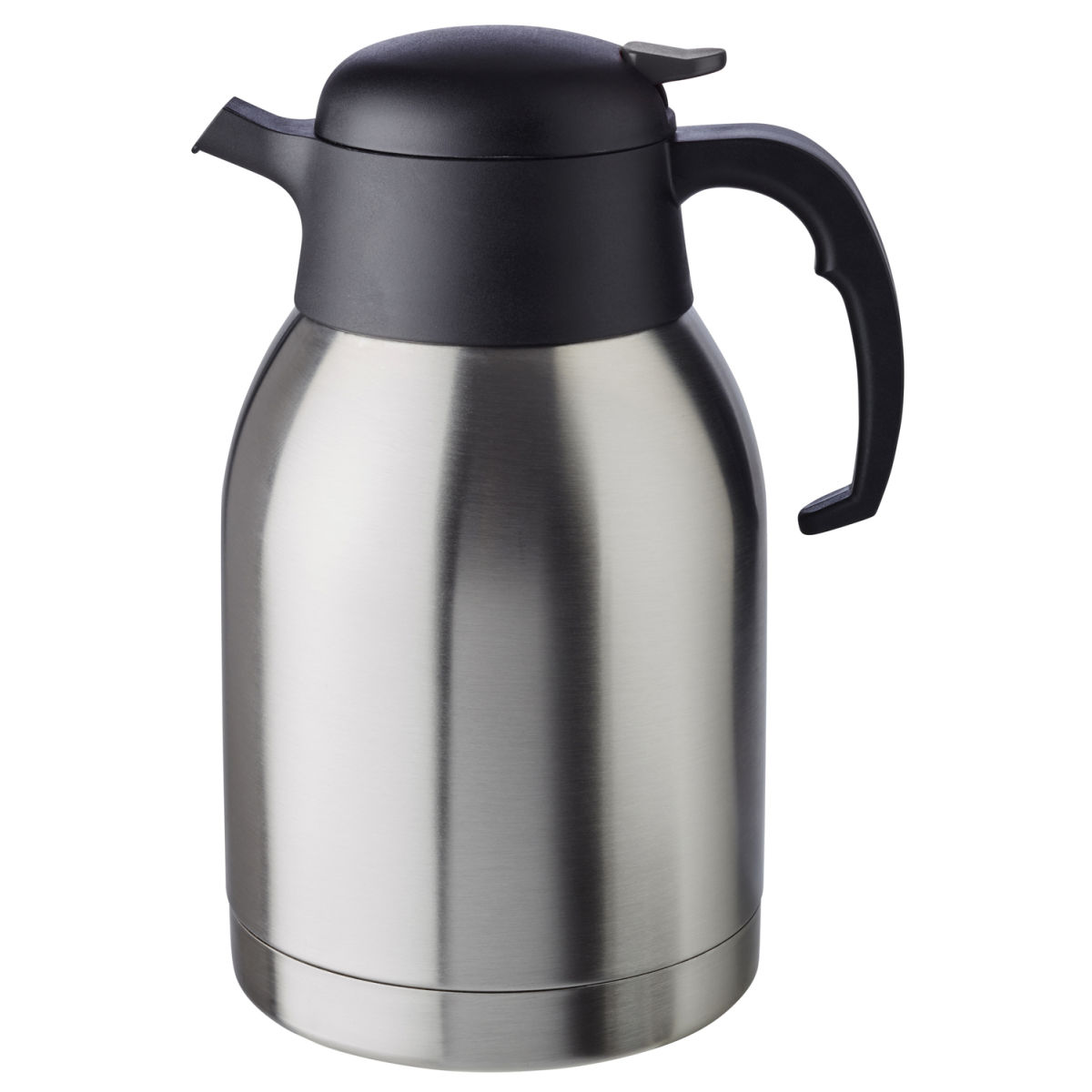 APS Isolierkanne ESSENTIAL, Edelstahl; 2000 ml, 14x25 cm (ØxH); schwarz/edelstahl