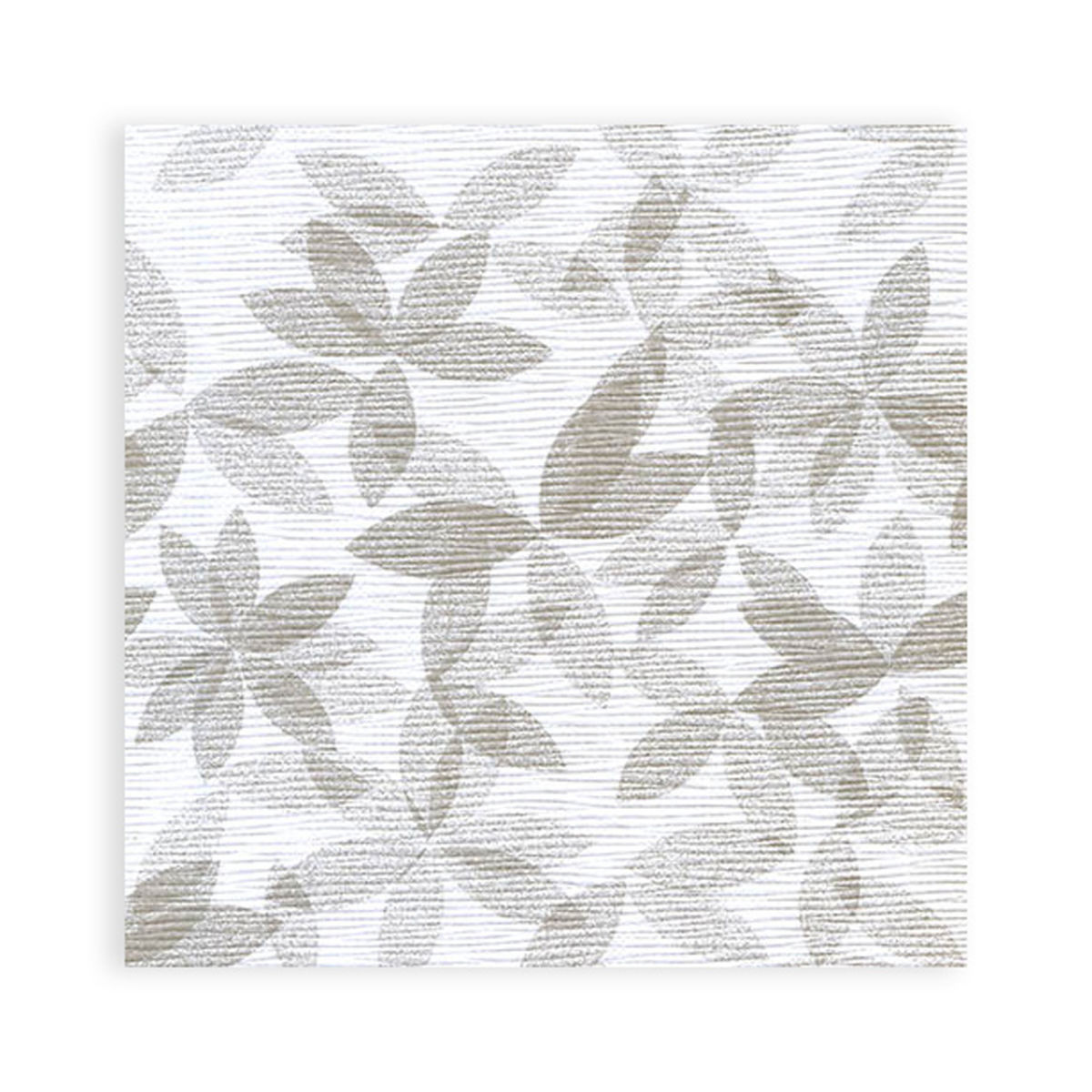 Plock Motivserviette, Zellstoff, Olivenblatt 40x40 cm (BxL); grau/weiß; 800 Stück / Pack