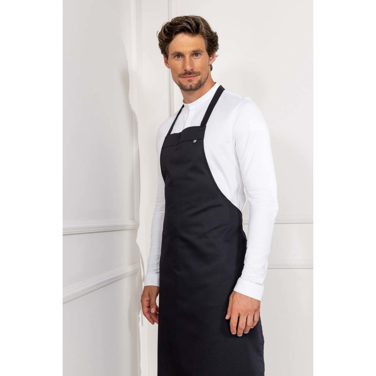 Le Nouveau Chef Kookschort Denver ; 70x110 cm (LxB); zwart