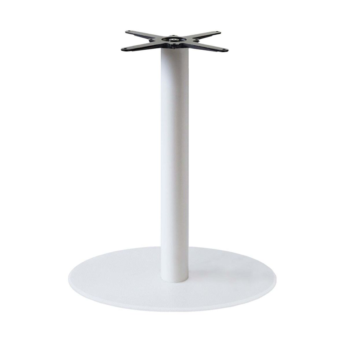 Base tavolo Rome XL (fino a Ø 130 cm) RestooTab; 60x60x73 cm (LxLxH); bianco