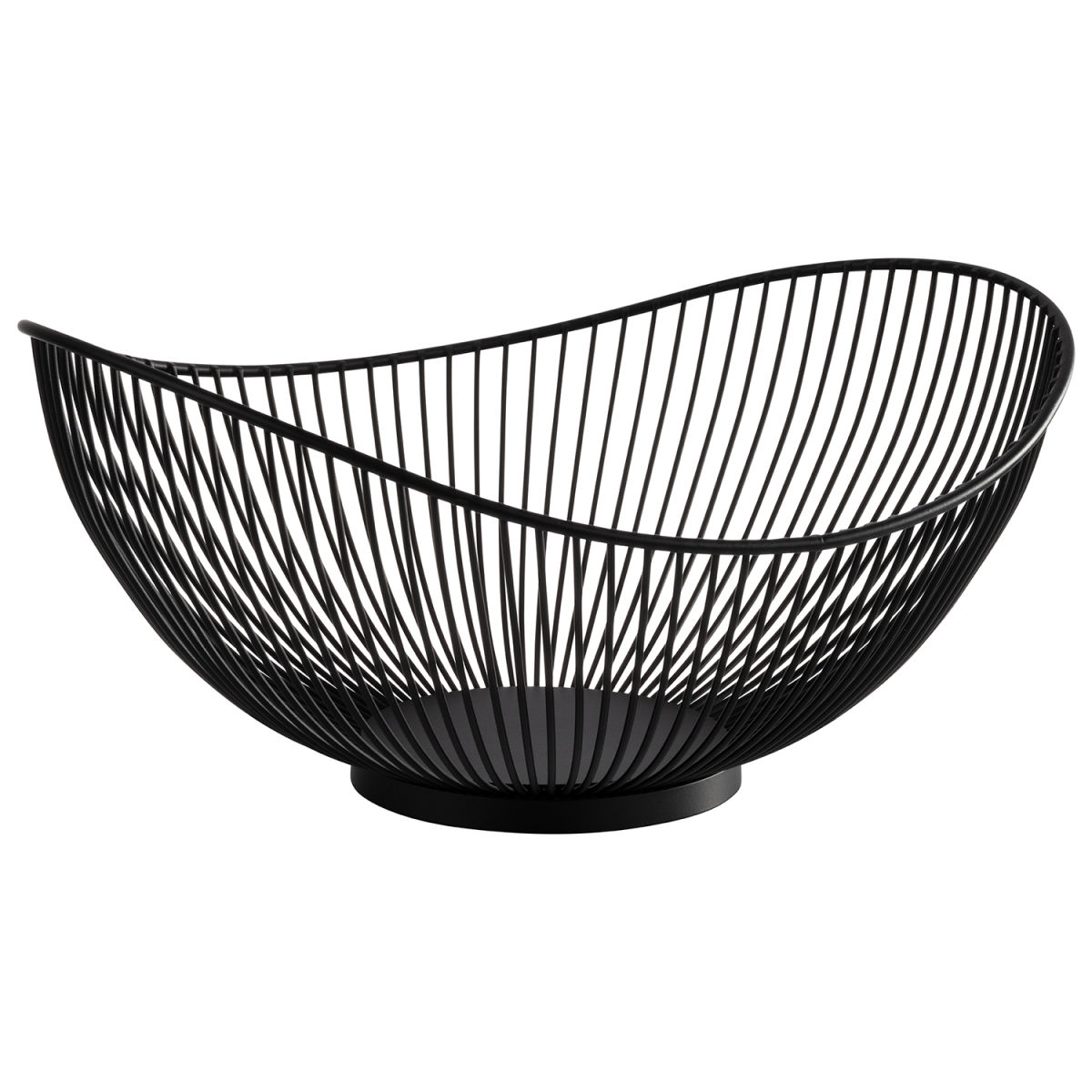 APS Korb SVART, Metall; 29.5x25.5x13.5 cm (LxBxH); schwarz