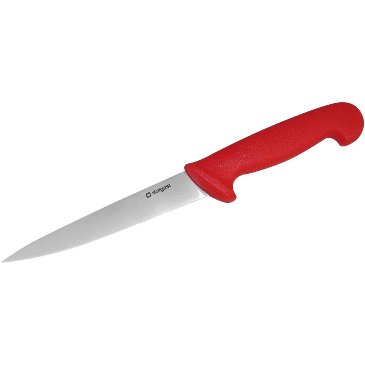 Stalgast Filetiermesser, HACCP, Edelstahlklinge 16 cm (L); rot