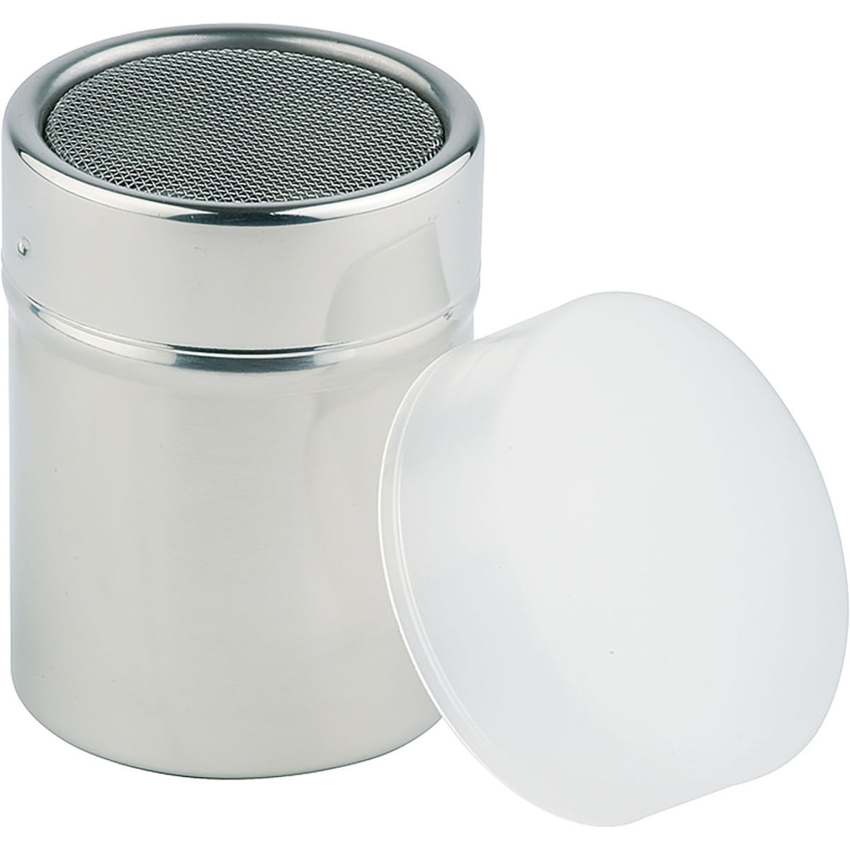 APS Netzstreuer 150 ml, 5.5x5.5x7.5 cm (BxØxH); silber