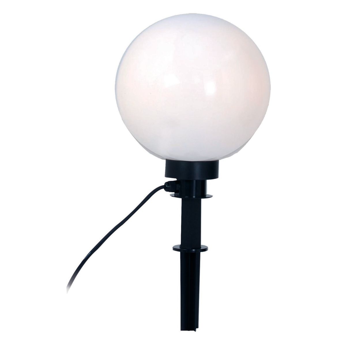 NÄVE Leuchten Außen Kugelerdspieß BALL 50x50x81x50 cm (LxBxHxØ); weiß