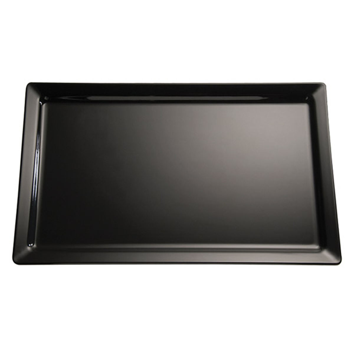 APS GN 2/4 Tablett PURE, Melamin GN 1/4, 26.5x16x3 cm (LxBxH); schwarz; rechteckig