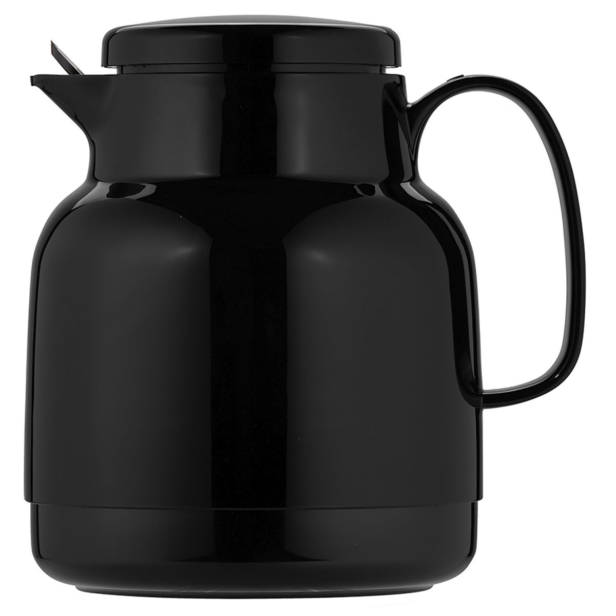 helios Isolierkanne mit Teesieb 1,0 l 1 l, 15.6x19.7 cm (ØxH); schwarz