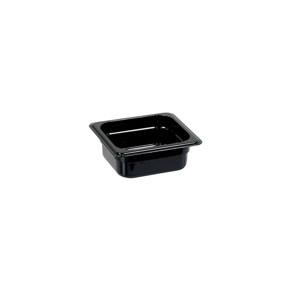 Stalgast Gastronormbehälter Serie Buffet von Stalgast, GN 1/6, Polycarbonat GN 1/6, 0.0016 l, 16.2x17.6 cm (BxT); schwarz