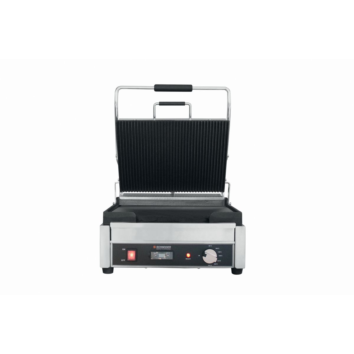 Schneider Kontaktgrilll; 41x42x24.5 cm (BxTxH); edelstahl