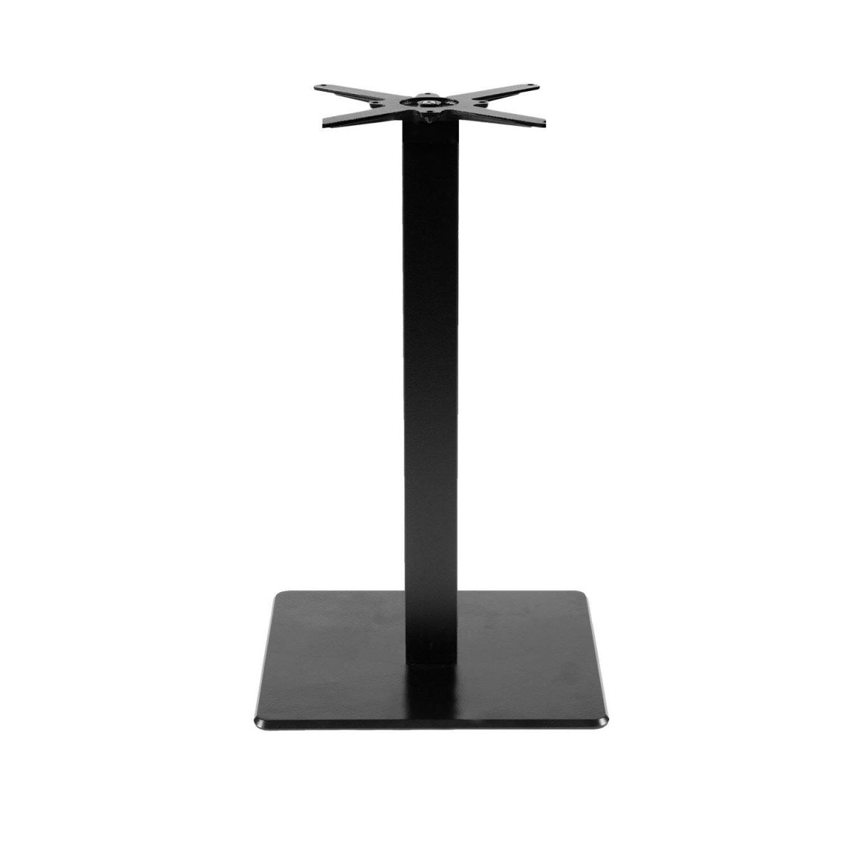 Base tavolo Milan RestooTab; 40x40x73 cm (LxLxH); nero