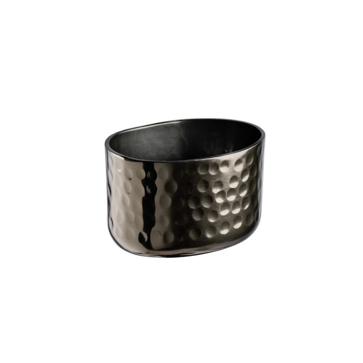 APS Schale -CRAFT-, Aluminium; 150 ml, 8.5x6.5x5.5 cm (LxBxH); schwarz