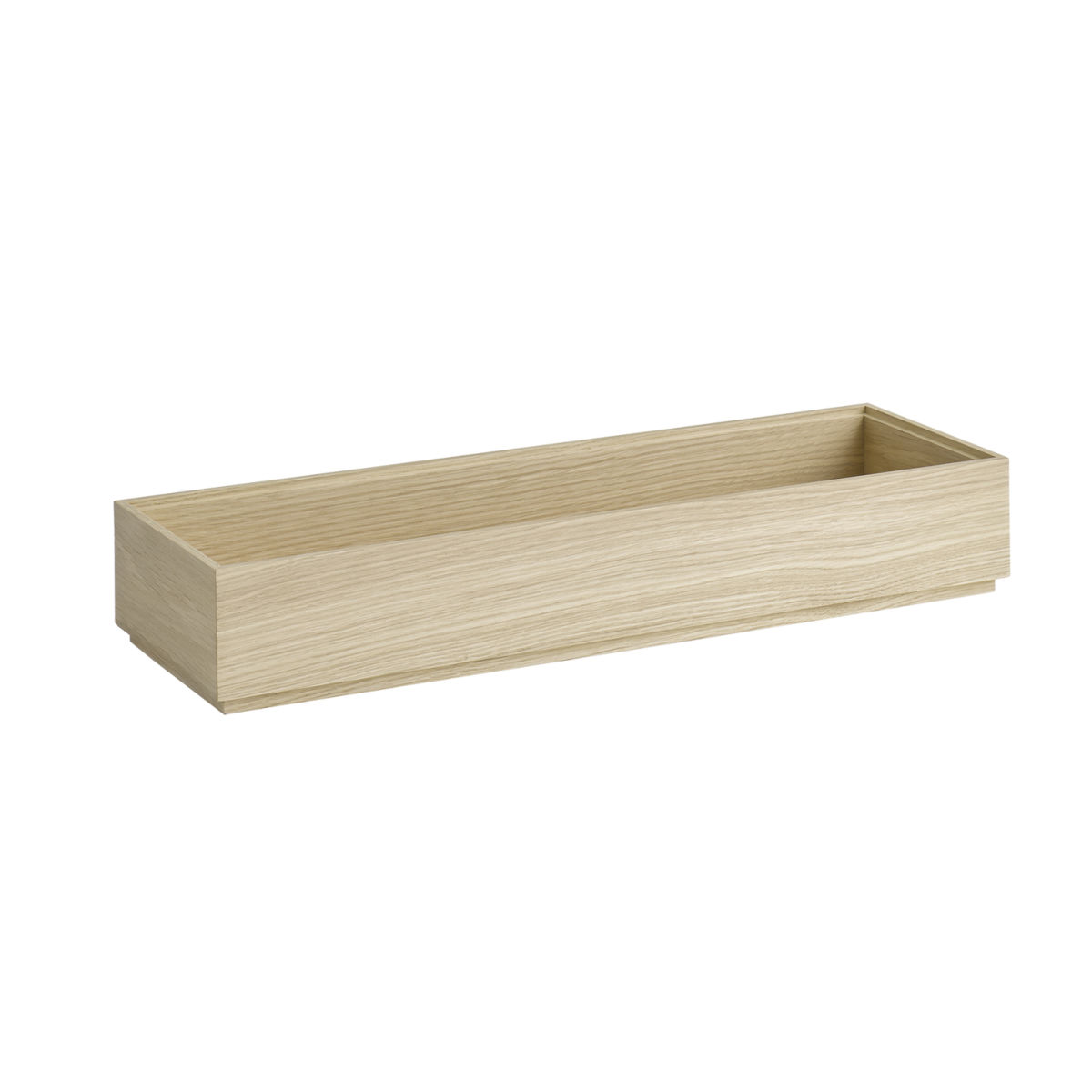 APS GN 2/4 Holzbox VALO, Eichenholz (geölt) GN 2/4, 53x16.2x8.5 cm (LxBxT); braun