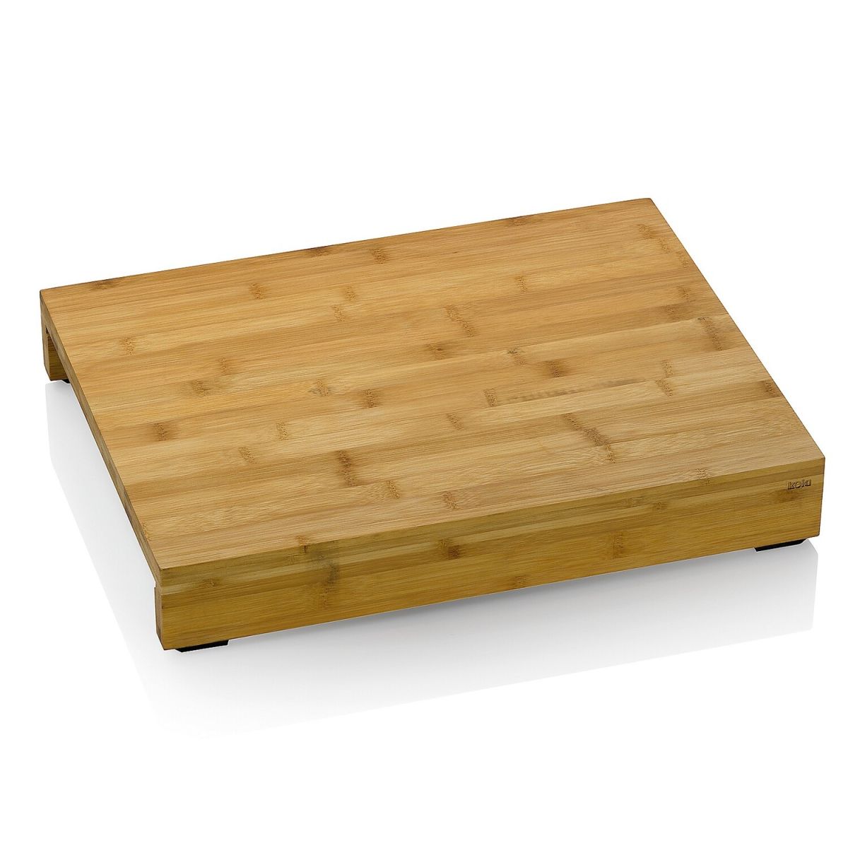 kela Schneidebrett Kenina Bambus 4tlg 46x36x7 cm (LxBxH); braun