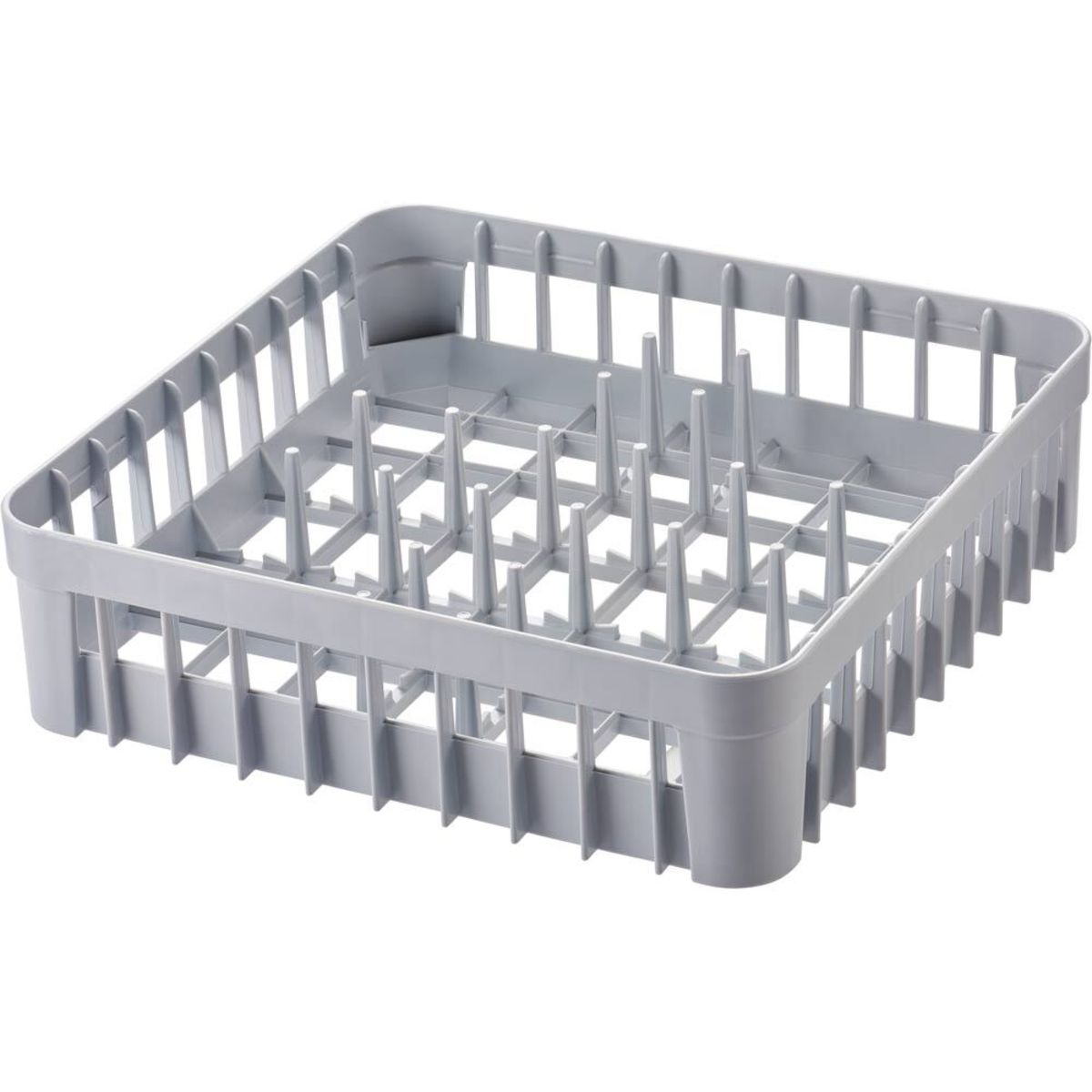 Stalgast Tellerkorb 40x40x11 cm (BxTxH); grau