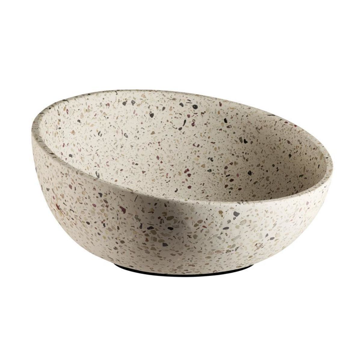 APS Schale -TERRAZZO-; 1700 ml, 26x26x13 cm (LxBxH); beige
