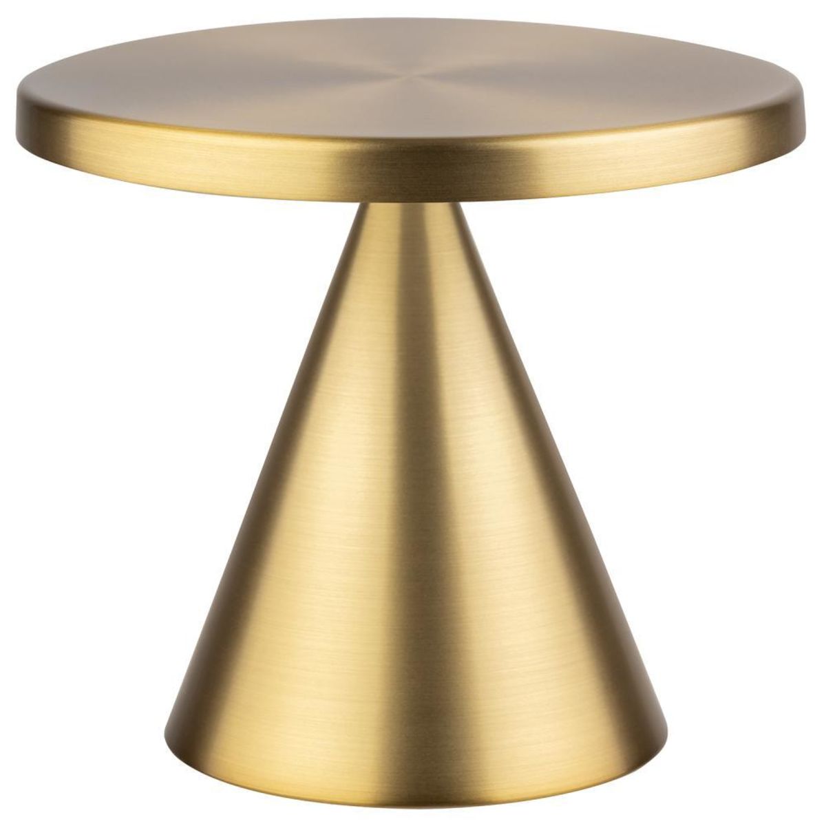 APS Akkutischleuchte CONE MINI 13x11.5 cm (ØxH); gold