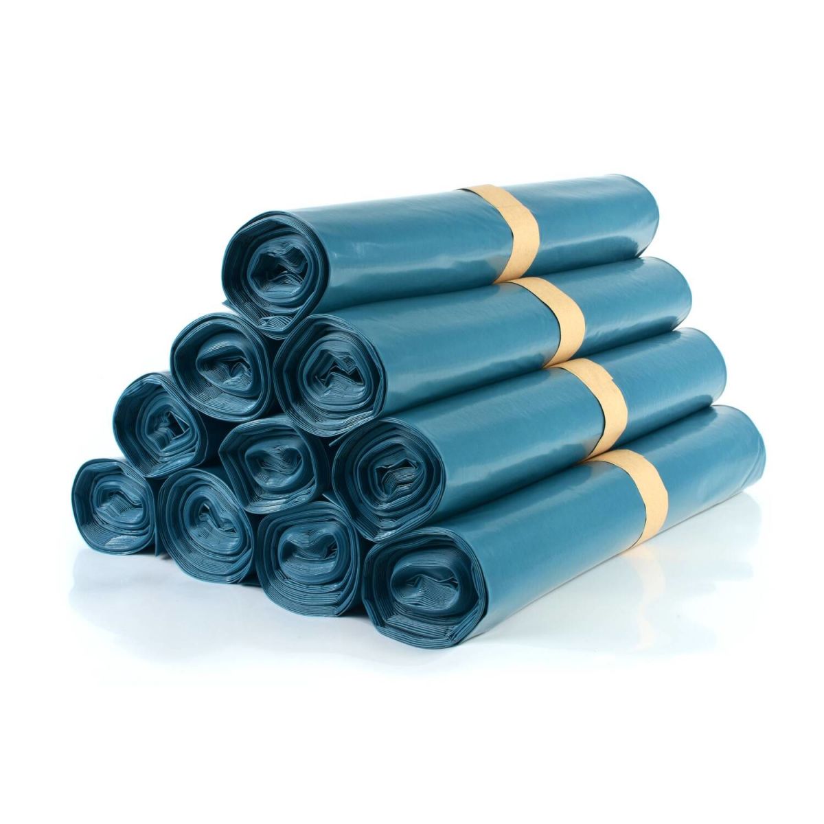 Plock LDPE-Regenerat Müllsacke blau 100 Stück 120 cm (H); blau; 100 Stück / Pack