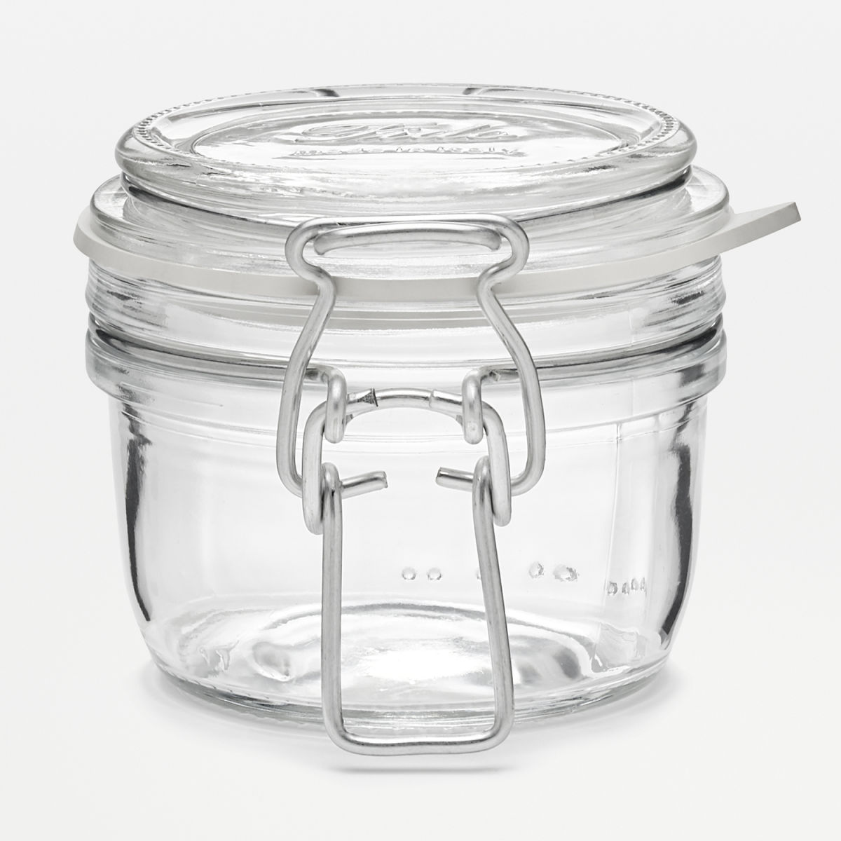 Bormioli Rocco Vorratsglas Fido 0,20 ltr. Fido Terrina 125 ml, 8.3x7.1 cm (ØxH); transparent; rund; 6 Stück / Pack