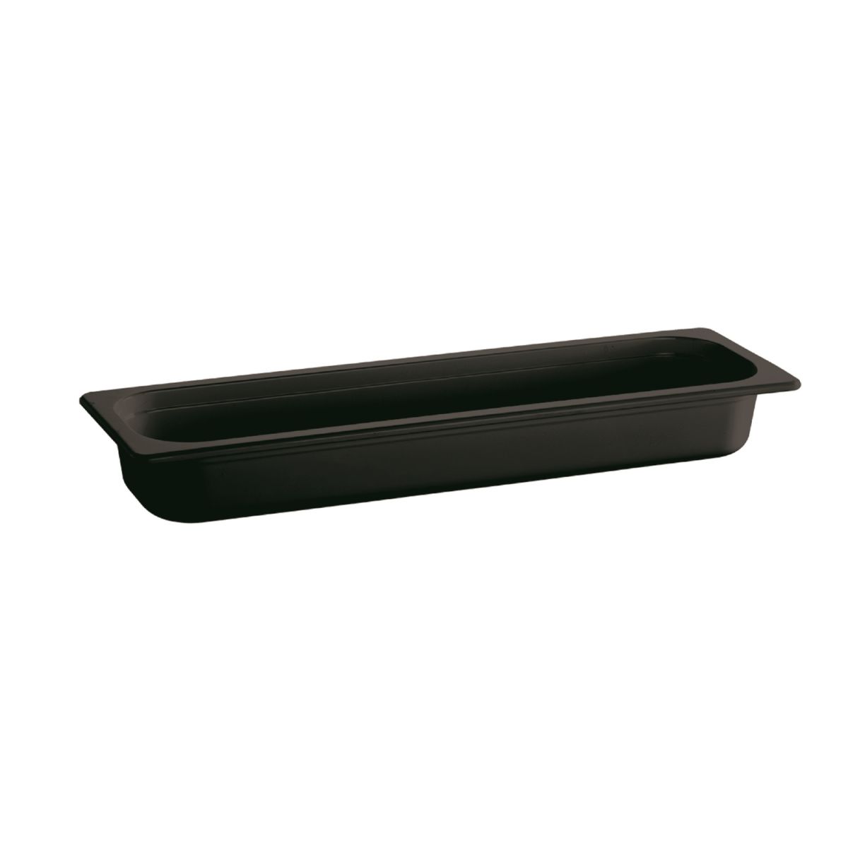 APS GN 2/4 Behälter ECO LINE, Melamin GN 2/4, 4.3 l, 16.2x10 cm (BxT); schwarz