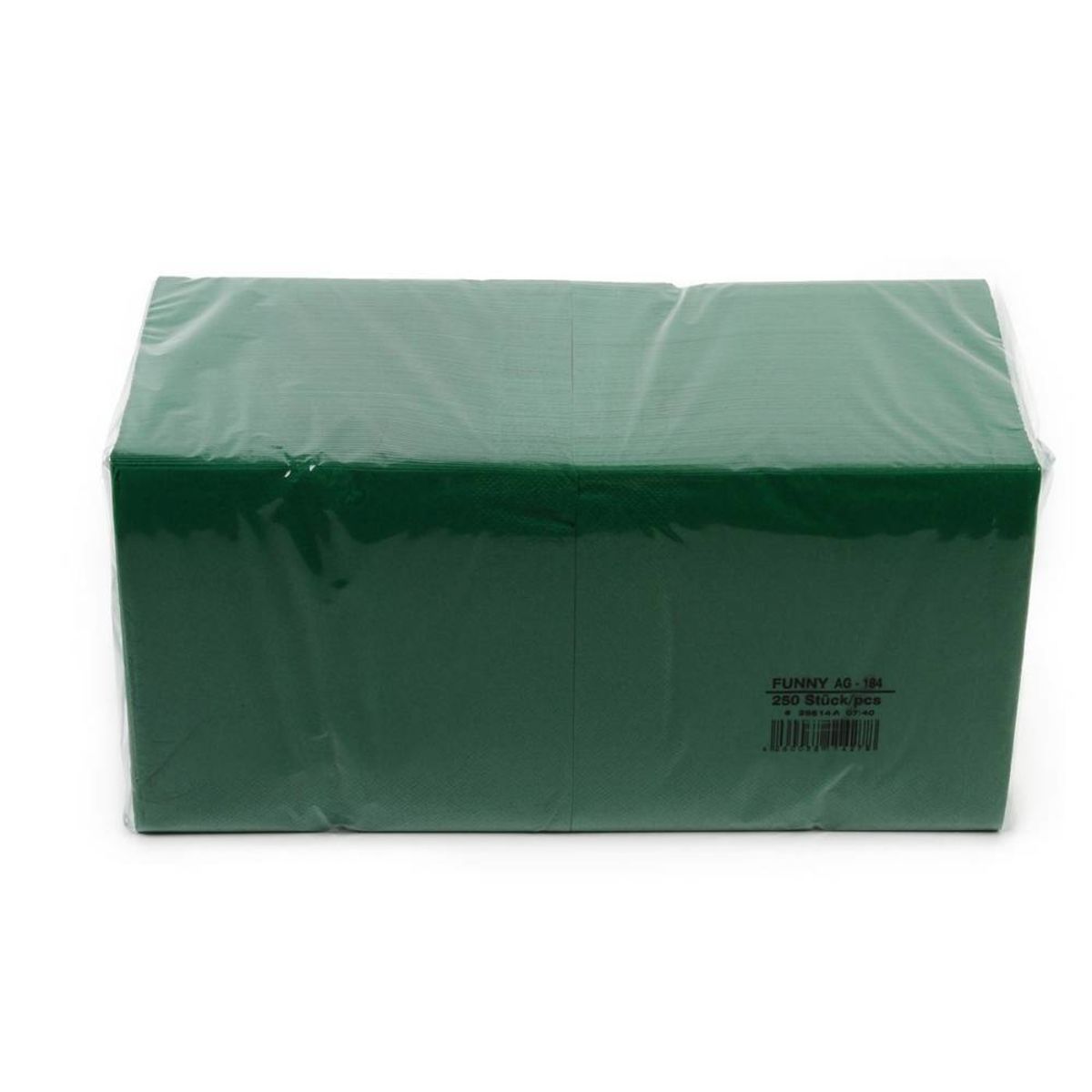Plock Servietten 33x33 cm, 3-lagig 33x33 cm (BxL); grün; 1000 Stück / Pack