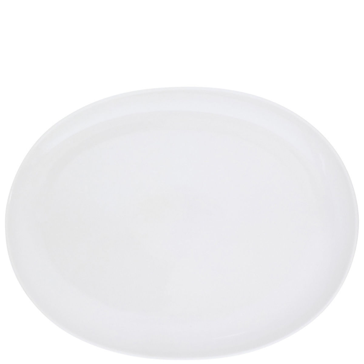 Kahla Platte Five Senses oval 27.8x21.7x2.4 cm (LxBxH); weiß; oval