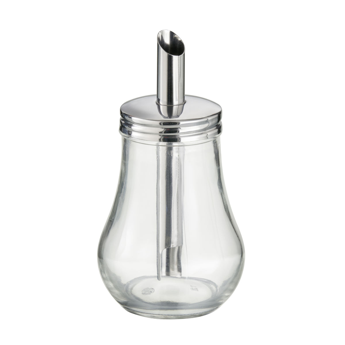 APS Zuckerdosierer 250 ml, 8x15 cm (ØxH); transparent/edelstahl; rund