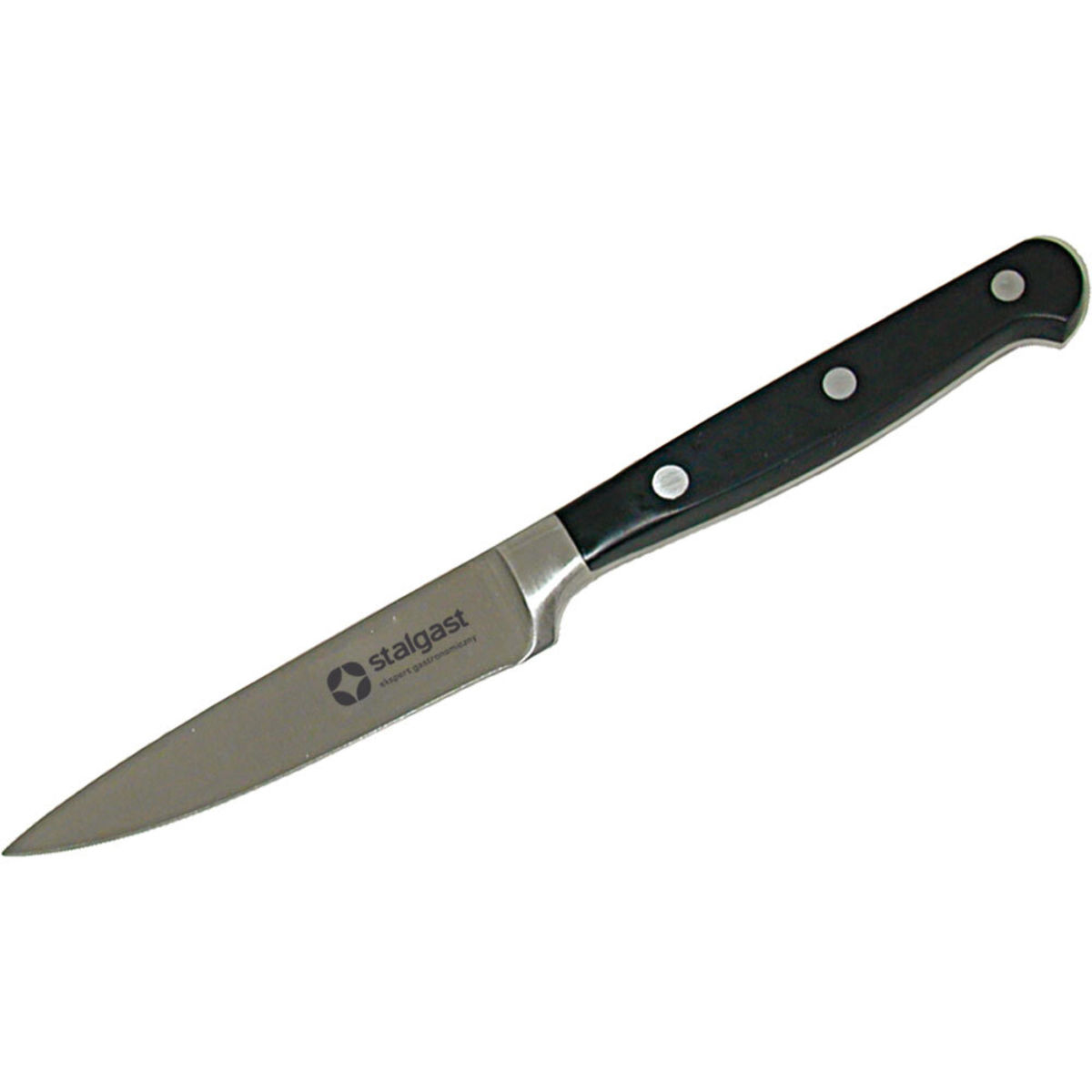 Stalgast Schälmesser, geschmiedete Klinge 10 cm (L); schwarz