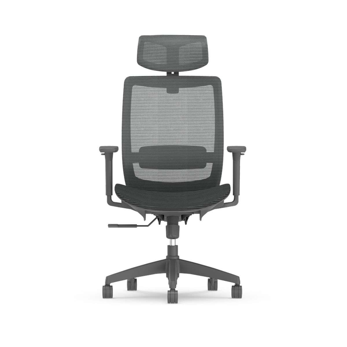 FlexiSpot Ergonomischer Bürostuhl Vollnetz; 74x32x62.3 cm (BxHxT); grau
