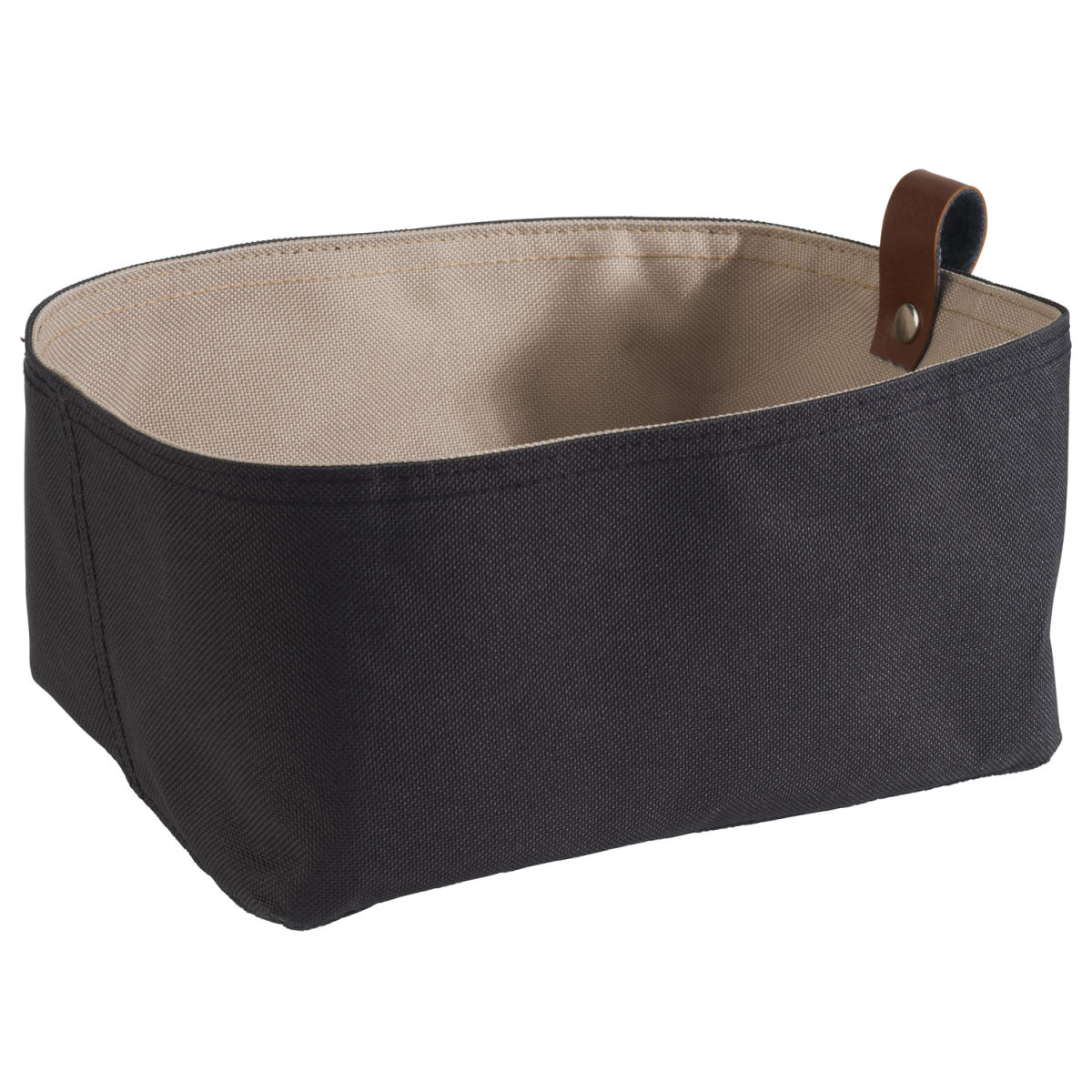 APS Brottasche, Tetron 24x16x10.5 cm (LxBxH); grau/beige; rechteckig
