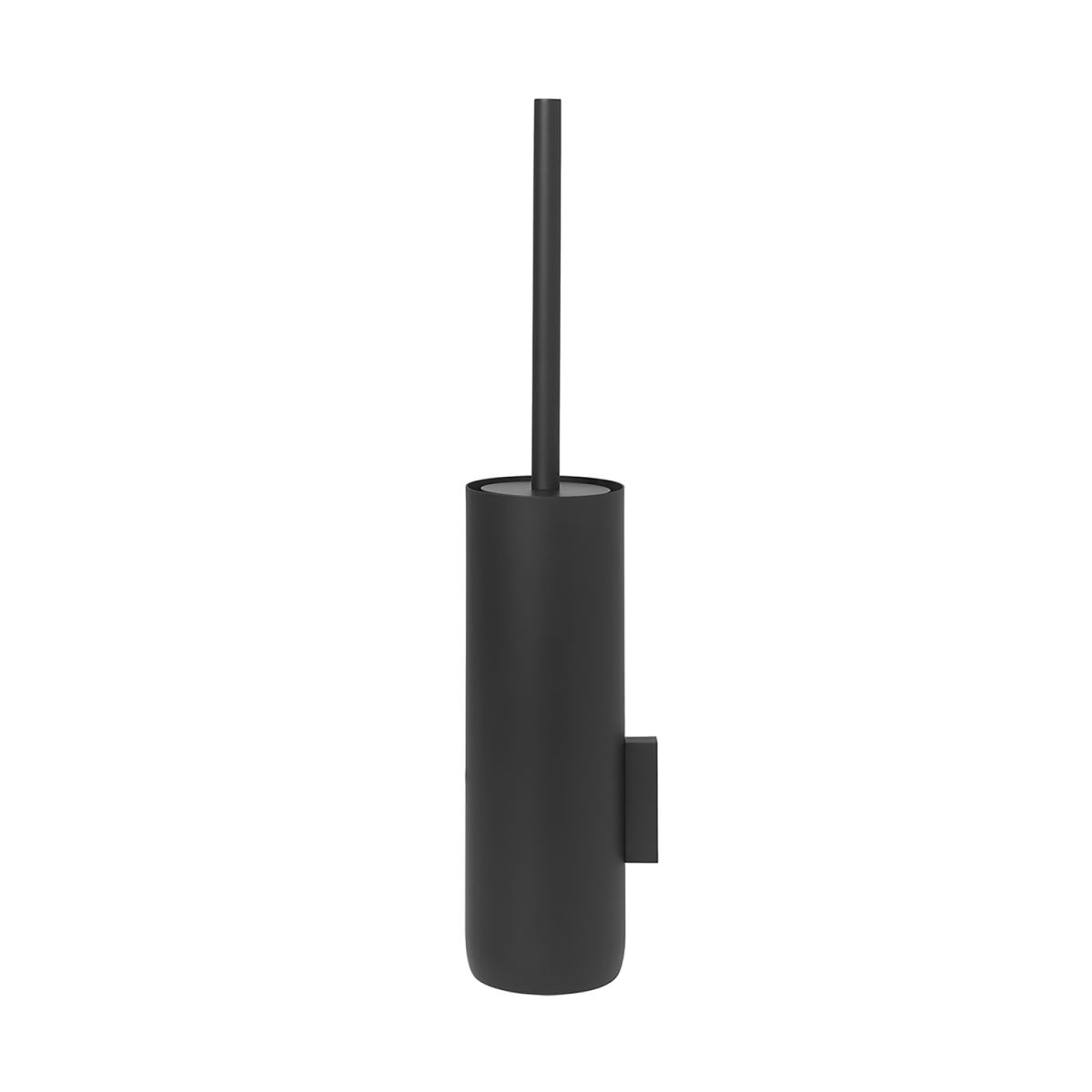 blomus WC-Bürste m. Wandhalterung - MODO - 9x9x8x49 cm (LxBxØxH); schwarz