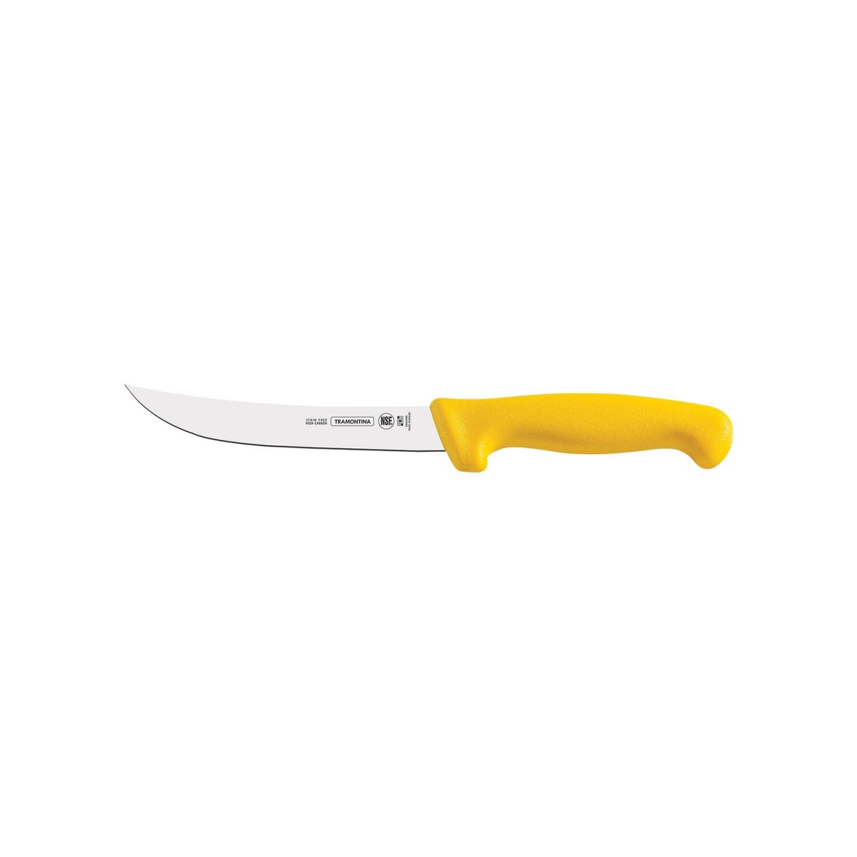 TRAMONTINA Zerlegemesser Profissional - 15 cm Klingenlänge 15 cm, 29.8 cm (L); silber/gelb; 2 Stück / Pack