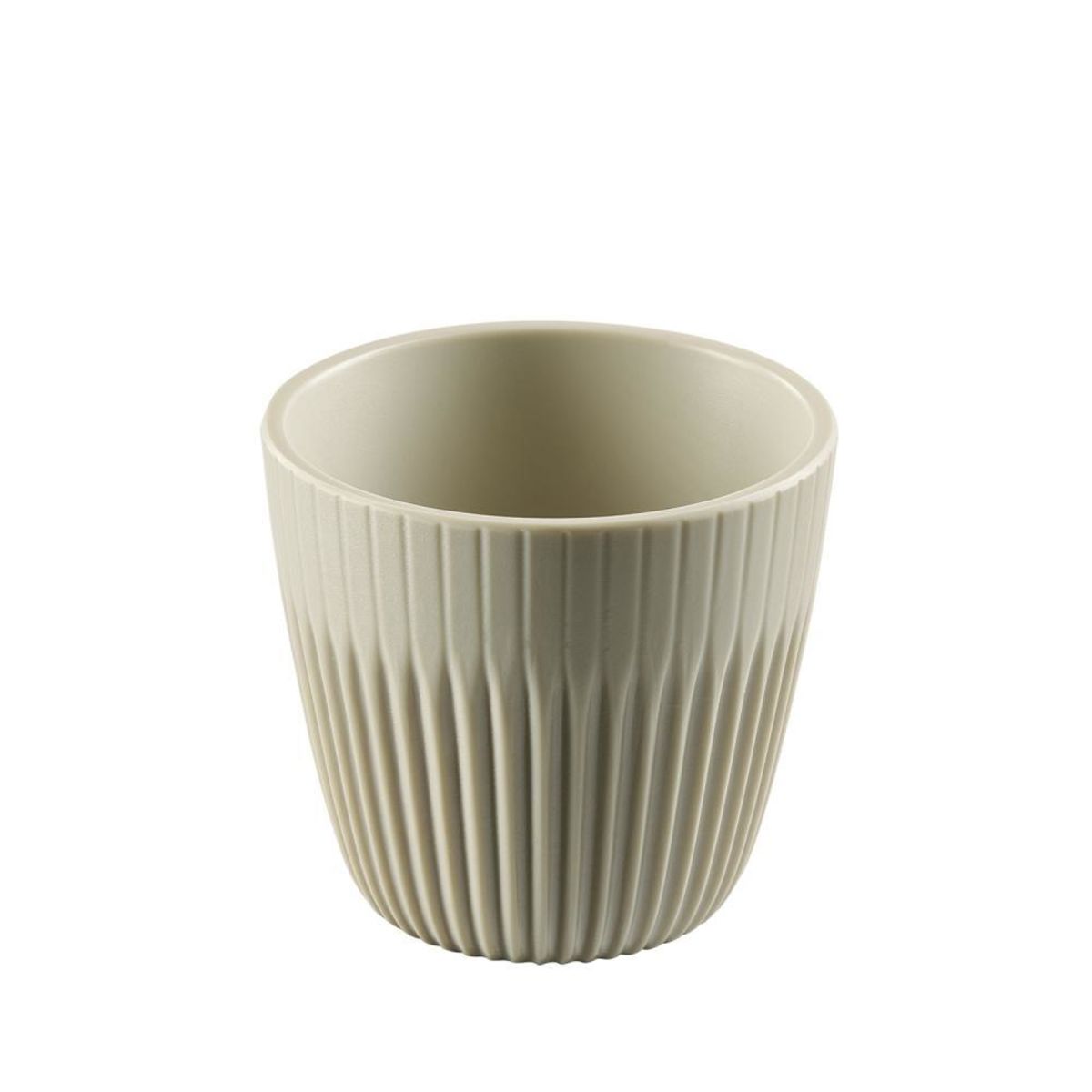 APS Schale -LINEO-, 6er Set , Ø 7 cm, H: 6,5 cm, 90 ml , Melamin, braun ,; 90 ml, 7x7x6.5 cm (LxBxH); grau; rund