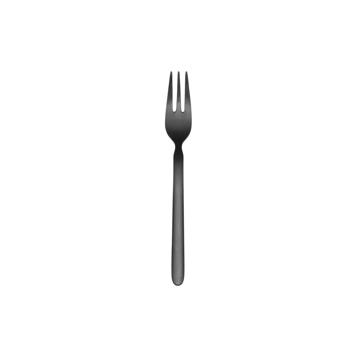 blomus 4er Set Kuchengabeln -STELLA- 15.5 cm (L); schwarz
