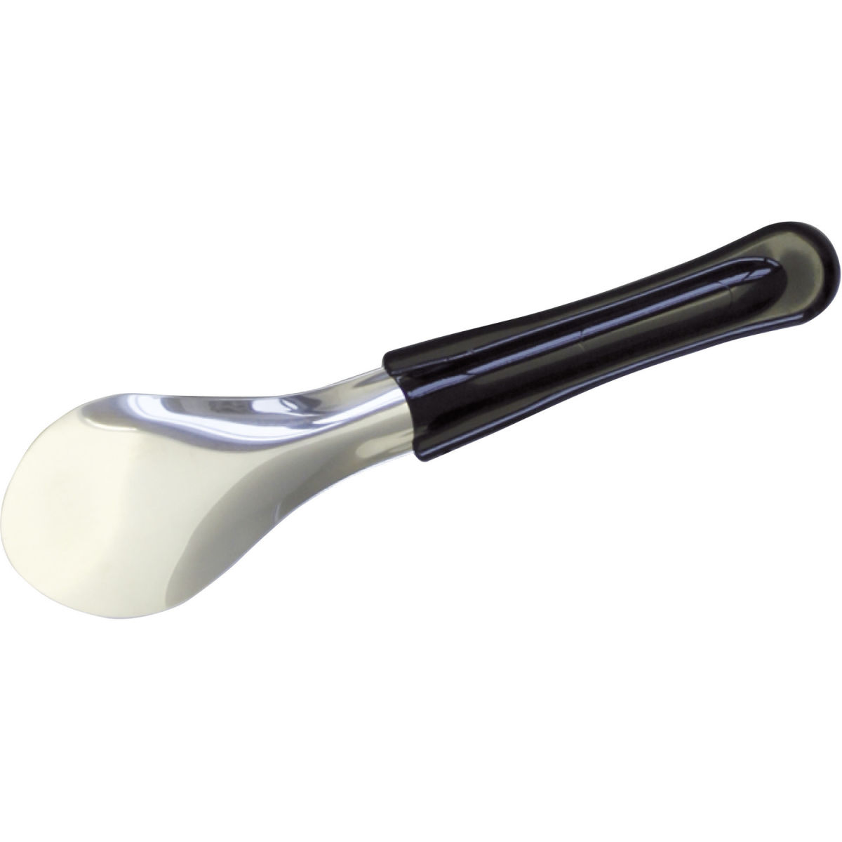 Schneider Eisspachtel mit Griff farbig transparent 26 cm (L); schwarz