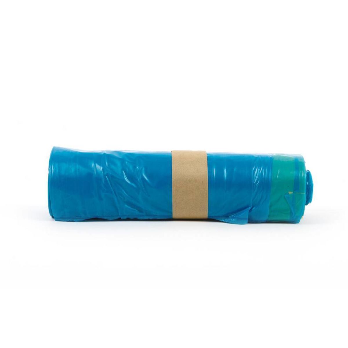 Plock LDPE-Regenerat Zugbandsäcke, blau, 120 l, 70x100 cm (BxH); blau; 250 Stück / Pack