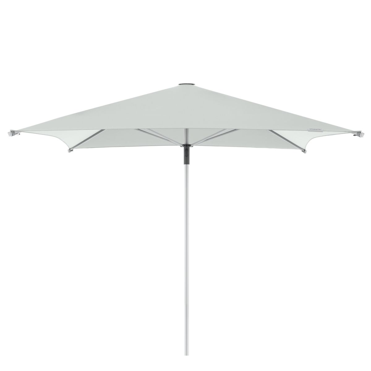 Doppler Gastro Sonnenschirm Magic Junior; 240x240x243 cm (LxBxH); hellgrau