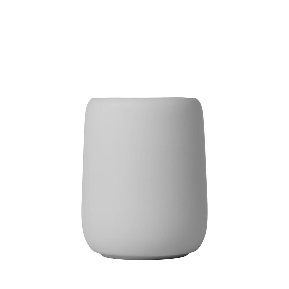 blomus Zahnputzbecher -SONO- 8x8x8x10 cm (LxBxØxH); hellgrau