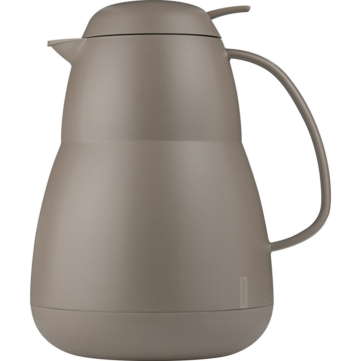 helios Isolierkanne Zeo 1.0l 1 l, 15.5x22.5 cm (ØxH); grau