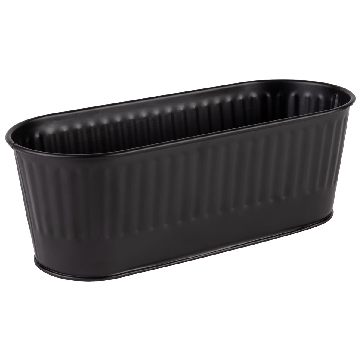 APS Besteckbehälter/Korb UTENSILO, Edelstahl; 29.5x12x10 cm (LxBxH); schwarz