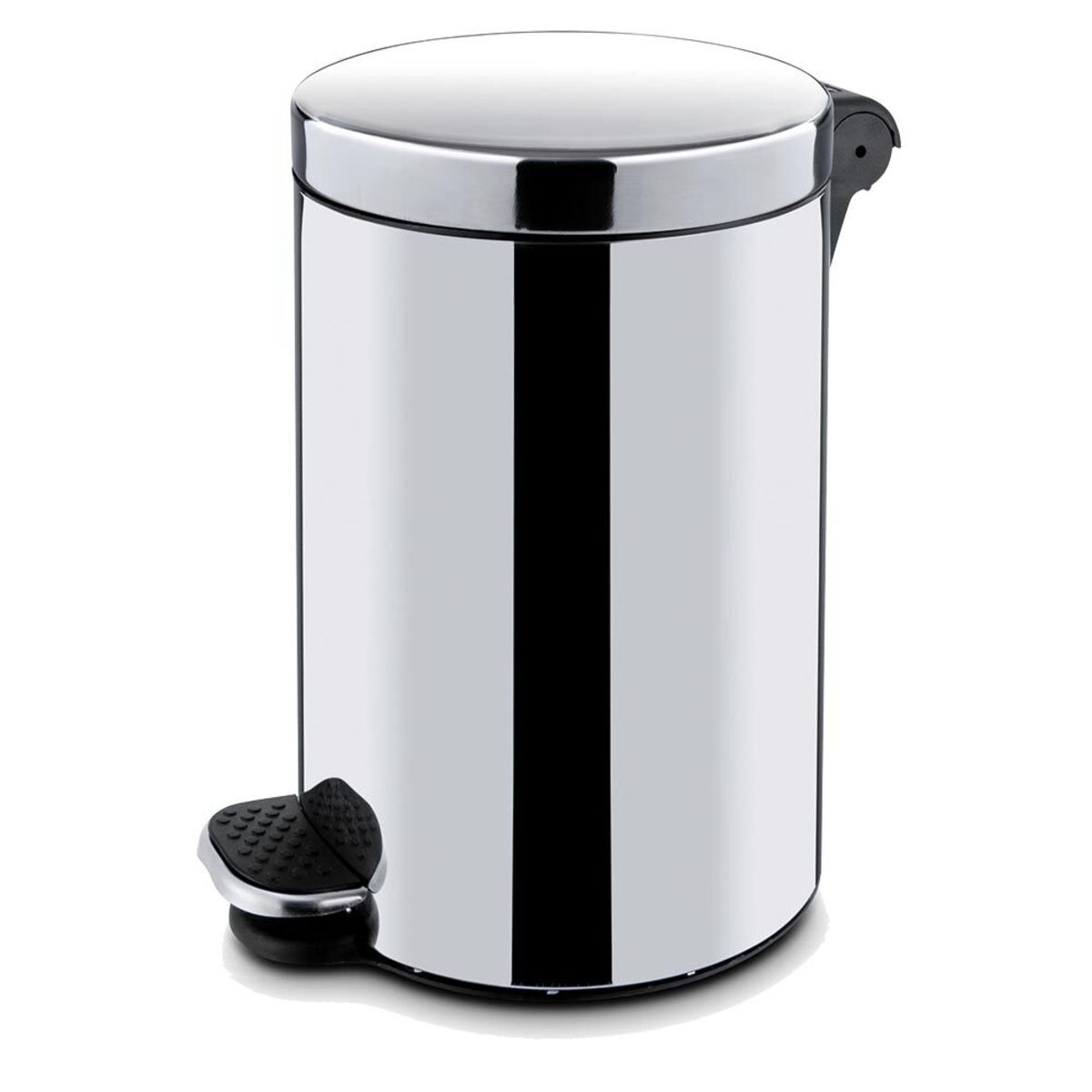 Stalgast Pedal-Abfalleimer, 20 L, poliert 20 l, 30x44 cm (ØxH); silber