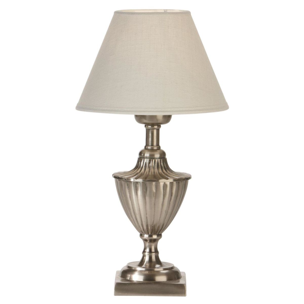 PR Home Tischleuchte Pollino 33x16x33 cm (LxBxH); silber