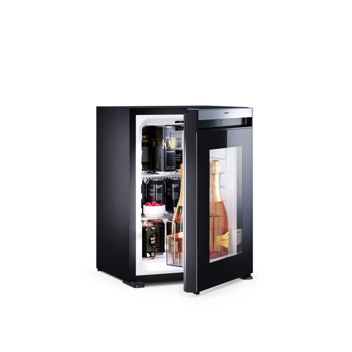 Dometic Hotelminibar HiPro Evolution C40G rechtsanschlag; 40.5x55x48.1 cm (BxHxT); schwarz