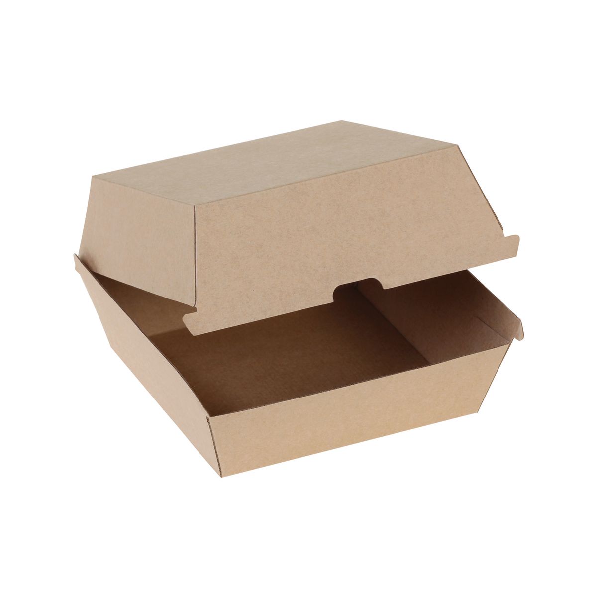 naturesse Hamburger-Box Kraft 15x10 cm (BxH); braun; 150 Stück / Pack