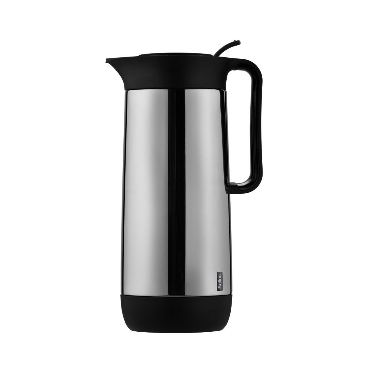 helios Isolierkanne Contur Push matt 1 l, 28.3 cm (H); silber; rund