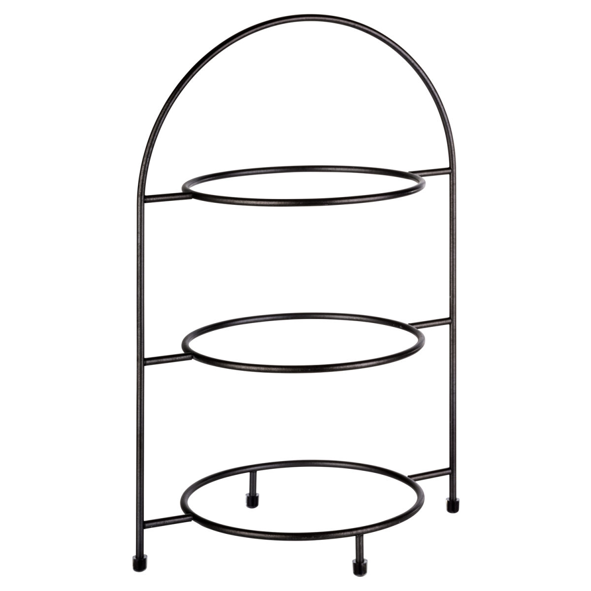 APS Serveerrek Industrieel; 19.5x43 cm (BxH); zwart; rond
